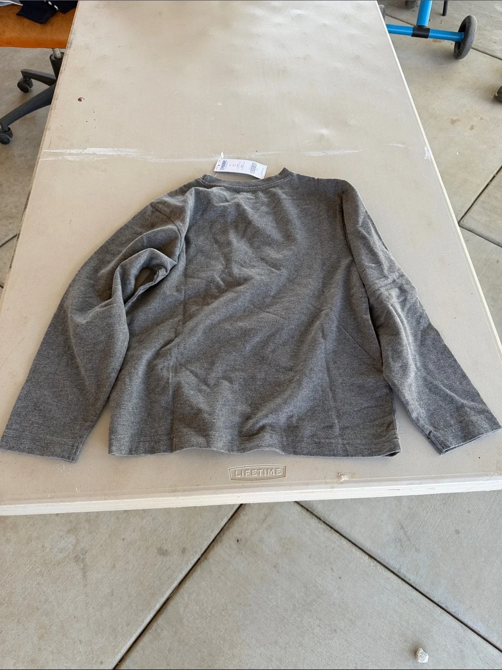 NWT Gymboree Gray Long Sleeve Shirt with Skull and Burgundy Bandana